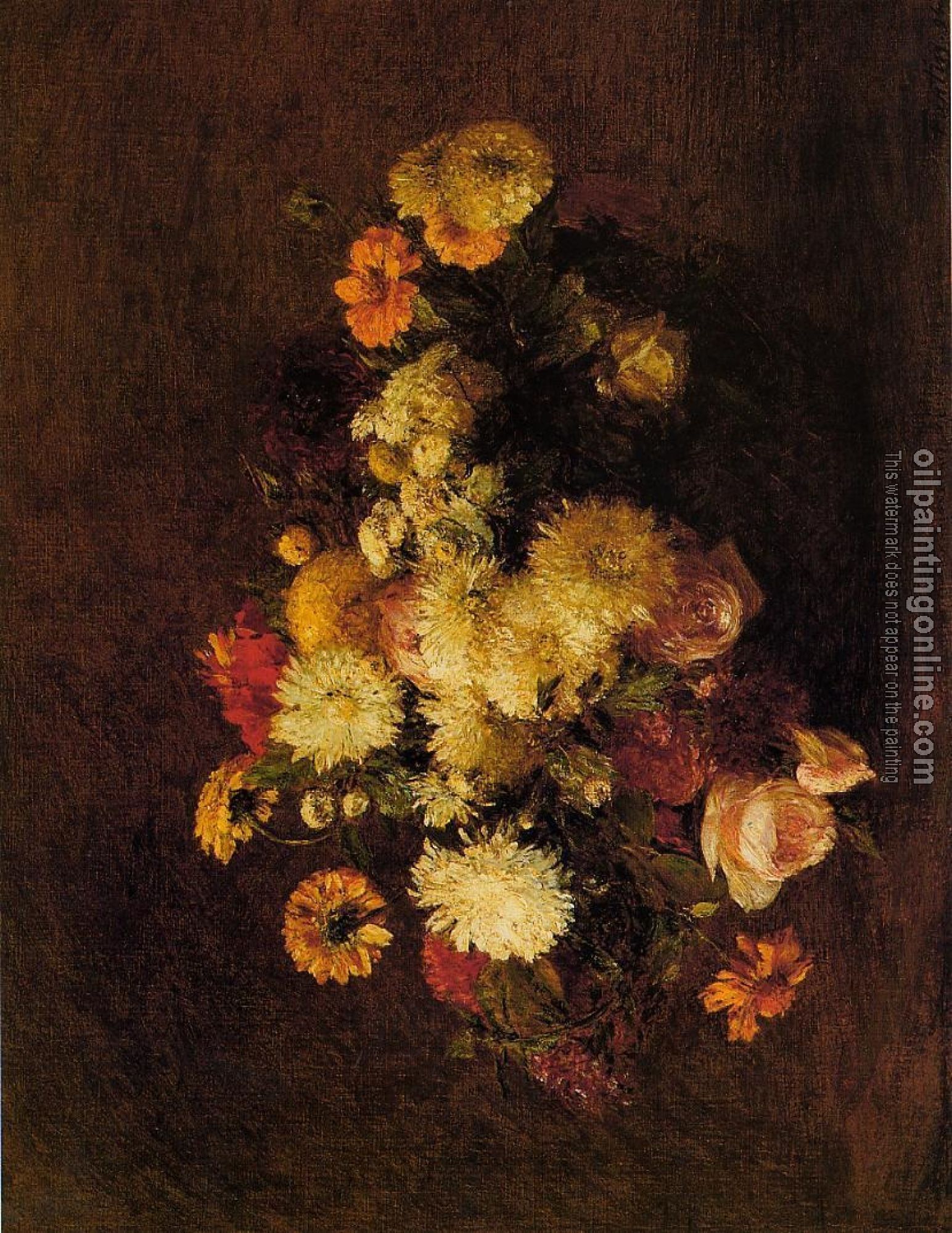 Fantin-Latour, Henri - Bouquet of Flowers